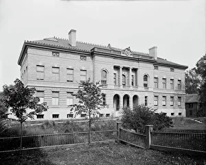 New Hampshire Prints: Butterfield Museum, Dartmouth College, ca 1900. Creator: Unknown