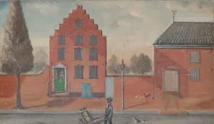Oil On Slate Paper Prints: Buttermilk Pedlar, 1870s. Creator: William P. Chappel