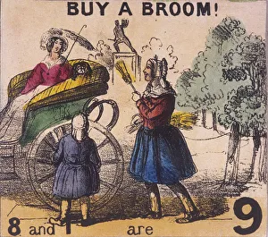 Th Jones Prints: Buy a Broom!, Cries of London, c1840. Artist: TH Jones