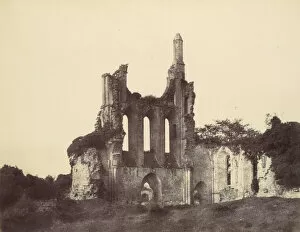Yorkshire Gallery: Byland Abbey, 1856. Creator: Alfred Capel-Cure