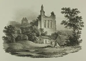Twelfth Century Prints: Byland Abbey, Yorkshire, 1821. Creator: Francis Nicholson