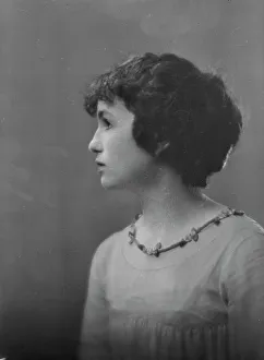 Byrne, H. Miss, portrait photograph, 1917 June 5. Creator: Arnold Genthe