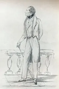 George Gordon Prints: Byron, c1820s, (1911). Artist: Count d Orsay
