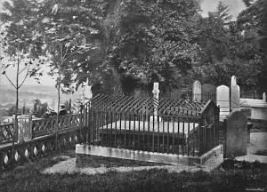 George Gordon Prints: Byrons Elm, Harrow, c1896. Artist: Chester Vaughan