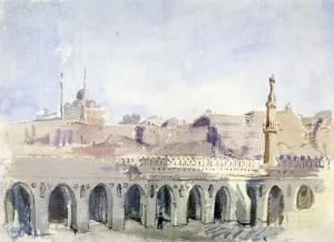 Arcade Prints: A Byzantine City, c1864-1930. Artist: Anna Lea Merritt