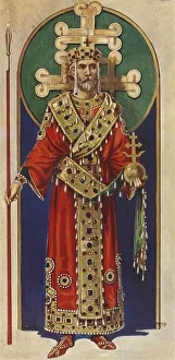 Sceptre Prints: A Byzantine Emperor of the Tenth, Eleventh and Twelfth Centuries, A. D. 1924. Creator