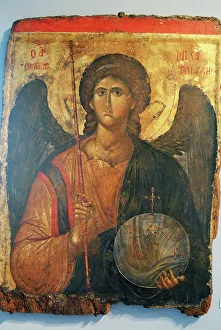 St Michael Prints: Byzantine Museum, Athens, Greece, 2003. Creator: Ethel Davies