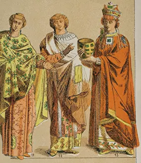 1882 Prints: Byzantines, (400-600), 1882. Creator: Unknown