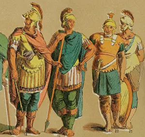 Four People Prints: Byzantines, (400-600), 1882. Creator: Unknown