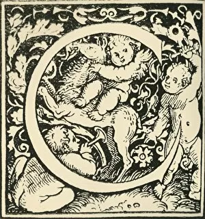 Mischief Gallery: C - An Alphabet by Hans Weiditz, c1520-1521, (1908). Creator: Hans Weiditz