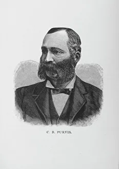 Civil Rights Prints: C. B. Purvis, 1887. Creator: Unknown