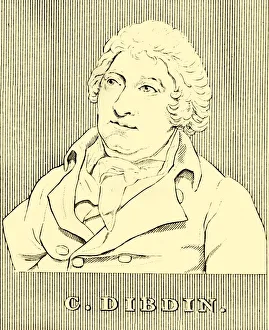 C. Dibdin, (c1745-1814), 1830. Creator: Unknown C. Dibdin, (c1745-1814), 1830. Creator: Unknown