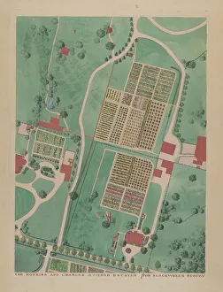 Gilbert Sackerman Prints: C. O Connor and J. M. Hopkins Estate, c. 1936. Creators: Gilbert Sackerman, Helen Miller