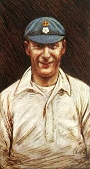 Batsman Collection: C. P. Mead (Hampshire), 1928. Creator: Unknown