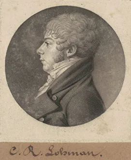 C. R. Lohman, 1803. Creator: Charles Balthazar Julien Fevret de Saint-Memin
