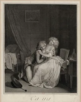 Rendezvous Collection: C?a ira (It ll be fine), ca 1792. Creator: Boilly, Louis-Leopold (1761-1845)
