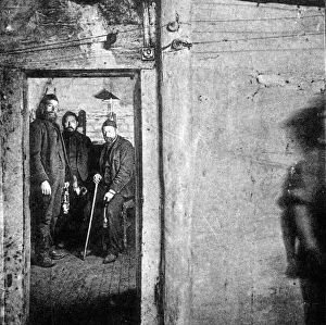 Miners Lamp Prints: Cabin in a coal pit