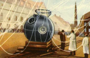 Altitude Prints: Cabin of Piccards altitude research balloon, 1931, (1932). Creator: Unknown