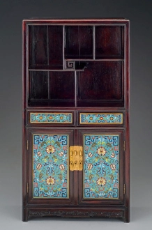 Enamel Prints: Cabinet, about 1800. Creator: Unknown