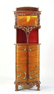 Cabinet Prints: Cabinet, about 1900. Creator: Louis Majorelle