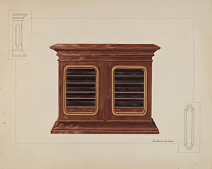 Jackson Gordena Prints: Cabinet, c. 1937. Creator: Gordena Jackson