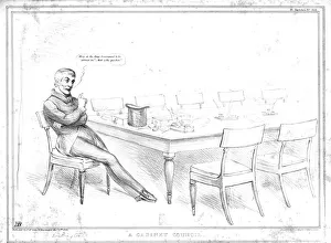Stephens Ducote And Collection: A Cabinet Council, 1834. Creator: John Doyle