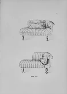 Images Dated 29th September 2020: The Cabinet Makers Sketch Book of Plain and Useful Designs, 1820-50. 1820-50