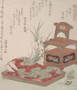 Cabinet for the Toilet and Bedclothes, 19th century. 19th century. Creator: Shinsai