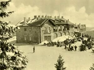 Eastern Alps Gallery: Cable car station, Rax Mountains, Lower Austria, c1935. The Creator: Unknown