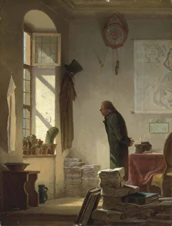 Biedermeier Collection: The Cactus Enthusiast, ca 1860