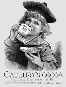 Tam Oshanter Prints: Cadbury's Cocoa, 1891. Creator: Unknown