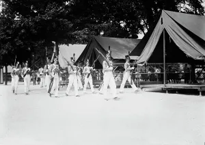 Cadet Camp, West Point, between c1910 and c1915. Creator: Bain News Service