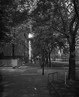 Transparency Prints: Cadets quarters, U.S. Naval Academy, between 1890 and 1906. Creator: Unknown