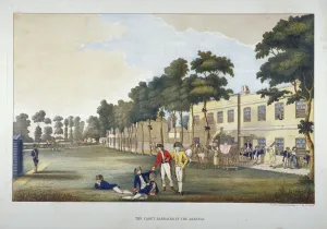 Woolwich Prints: Cadets of the Royal Military Academy, Woolwich, Kent, 1851
