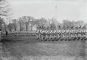 Formation Prints: Cadets, West Point, 1910. Creator: Bain News Service