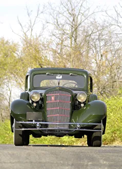 Cadillac V8 355d Coupe By Fisher 1934 Prints: Cadillac V8 355d coupe by Fisher 1934. Artist: Simon Clay