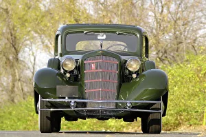 Cadillac V8 355d coupe by Fisher 1934. Artist: Simon Clay
