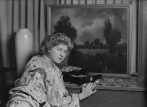 Interiors Prints: Cadmus, Miss, portrait photograph, 1914 Apr. 24. Creator: Arnold Genthe