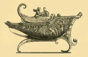 Riccio Prints: The Cadogan Lamp, c1507-1510, (1881). Creator: W. M. McGill
