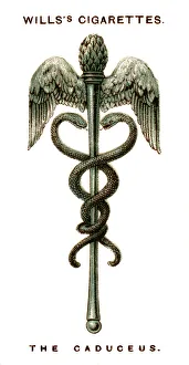 Aesculapius Collection: The Caduceus, 1923