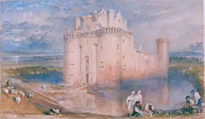Caerlaverock Castle, c1832. Creator: JMW Turner