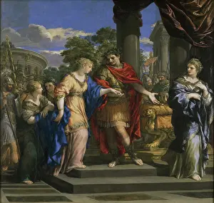 Cleopatra Prints: Caesar Restoring Cleopatra to the Throne of Egypt