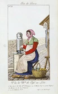 Cafe-au-lait seller, 1826