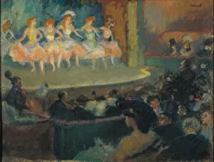 Cafe concert. Artist: Canals, Ricard (1876-1931)