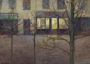 At the Café, Morning in Paris, c1900s. Creator: Martha Tynell