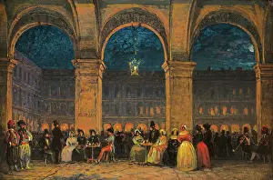 Museo Soumaya Prints: Caffe Florian on the Piazza San Marco