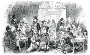 Intellectual Prints: Caffe Greco - Rome, 1850. Creator: Unknown
