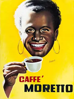 Coffee Prints: Caffe Moretto, c1935. Creator: Boccasile, Gino (1901-1952)