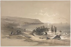 1796 1864 Gallery: Caiaphas Looking Towards Mount Carmel, 1839. Creator: David Roberts (British, 1796-1864)