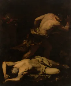Book Of Genesis Prints: Cain Fleeing after the Murder of Abel